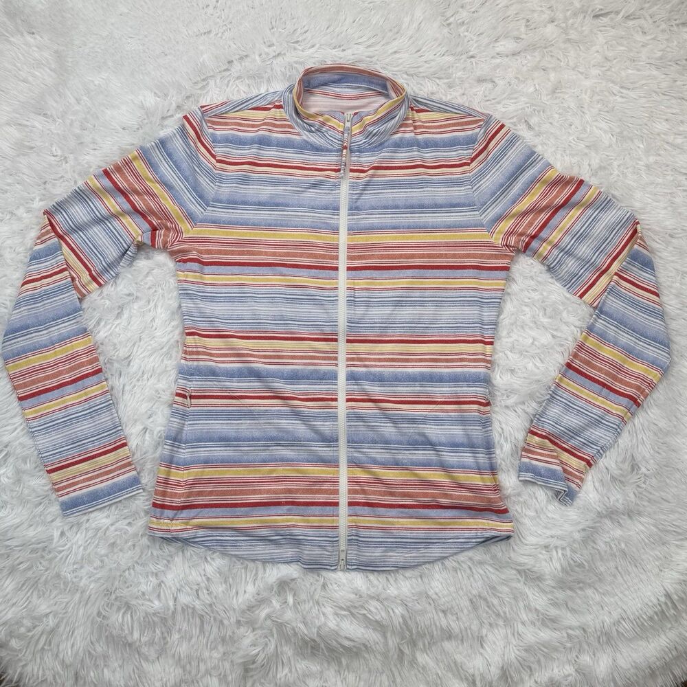 Carve Designs Women’s Keep Your Cool Full Zip Sun Shirt UPF 50 Size Small